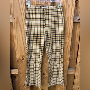 Urban Outfitters checker pattern flare sweat pants